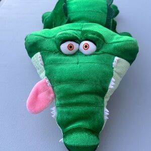 Disney Green and Pink Crocodile Plush Toy